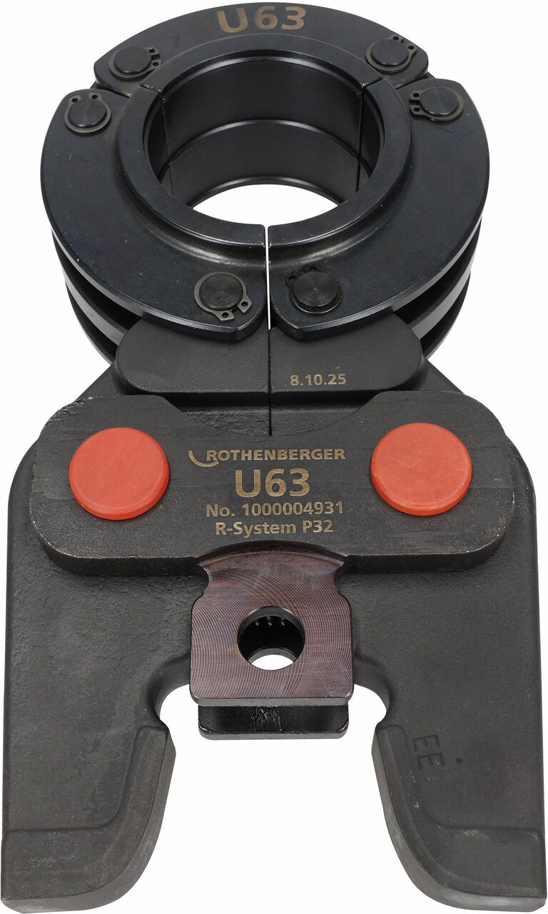 Rothenberger Catena di pressatura, U, 63 mm, con ganascia intermedia - 1000004931