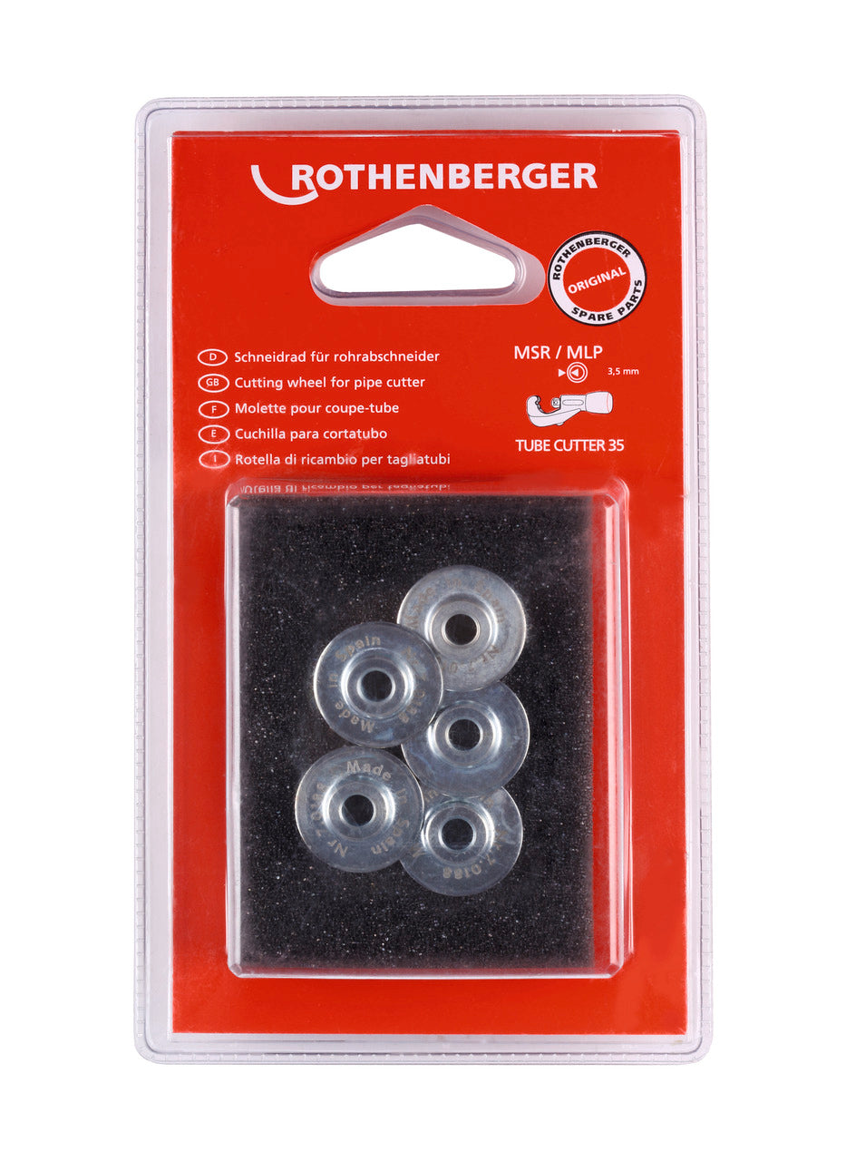 Rothenberger Rotella per TC 35, MSR, 5 pz - 070188D