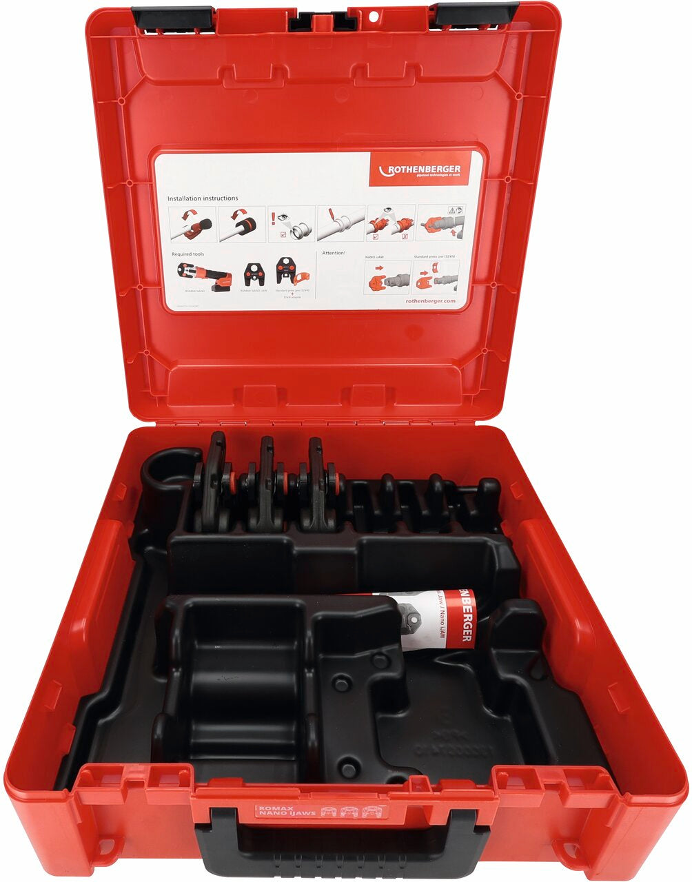 Rothenberger ROMAX NANO iJAWs Set, M, 15-22-28 mm - 1000004942