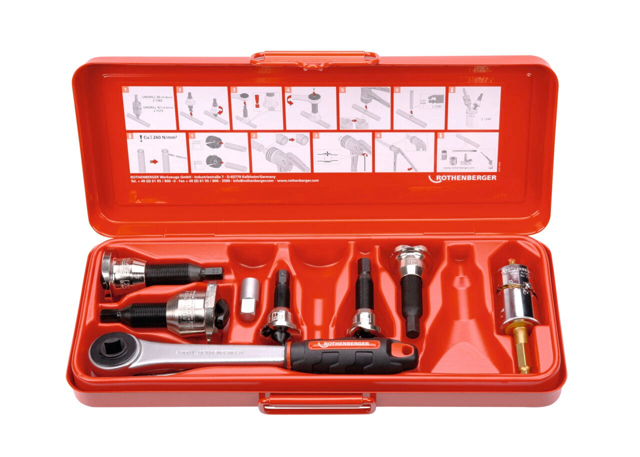 Rothenberger Set estrattori 12-15-18-22-28 mm - 22103