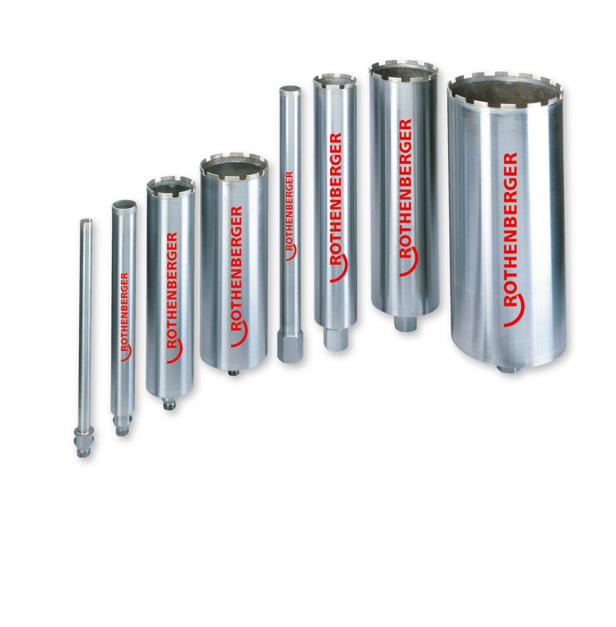Rothenberger Corone diamantate DX-High Speed Plus, G 1.1/4', 102mm, lungh 430 mm - FF00100