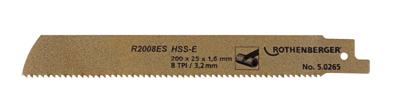 Rothenberger Lama per ROTIGER HSSE, 200x25x1,6 mm - 50265