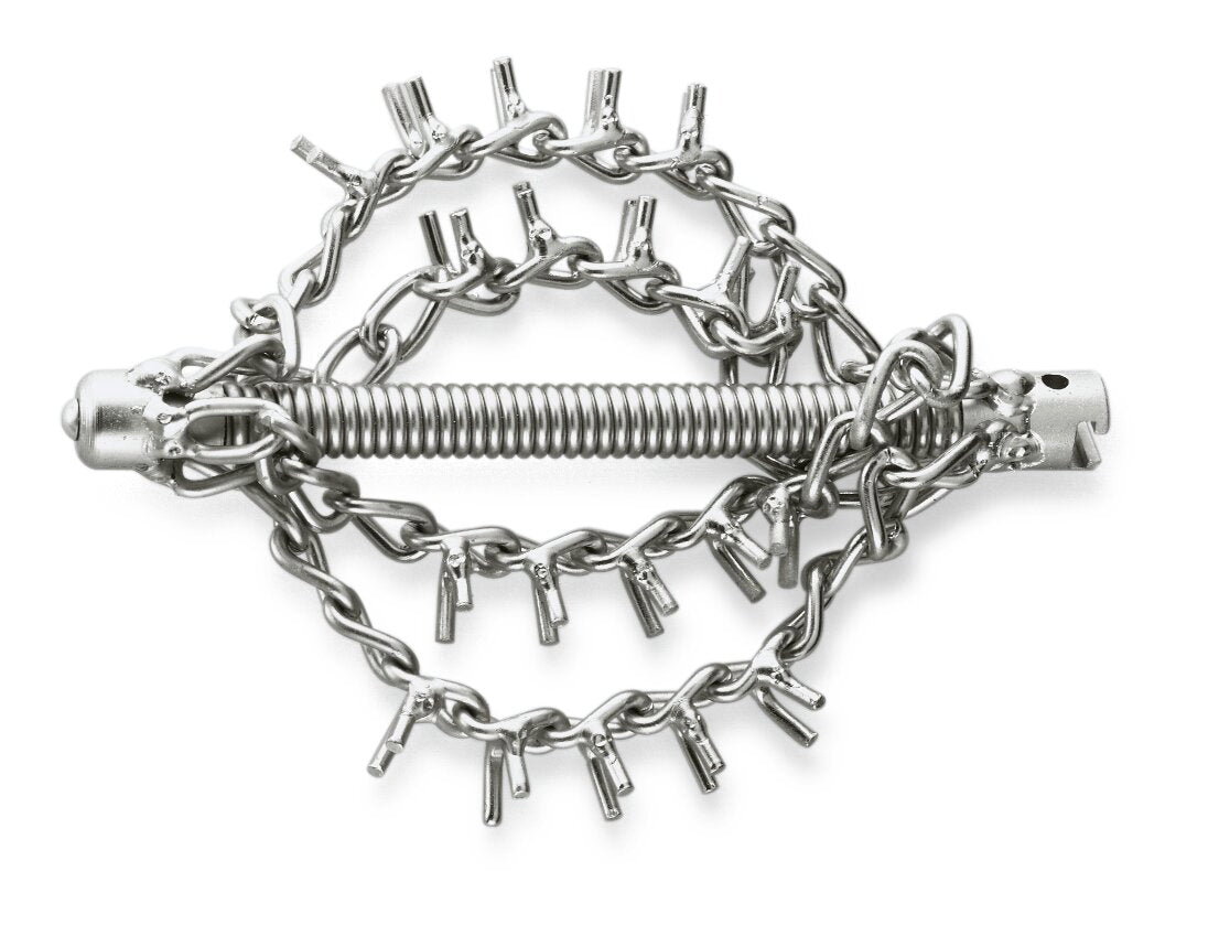 Rothenberger Raschiatore a catena con arpioni, senza anello, con 4 catene (32/60 mm) - 72348