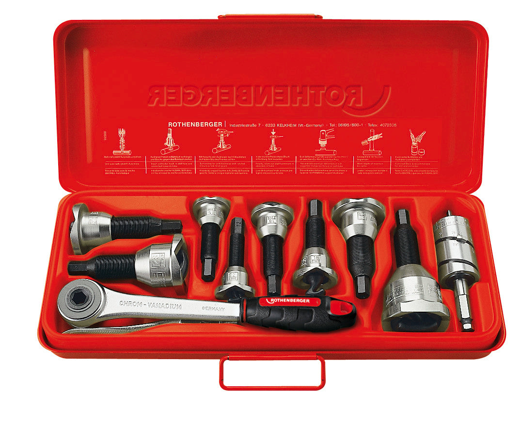 Rothenberger Set estrattori, 1/2-5/8-7/8-1.1/8' - 22124