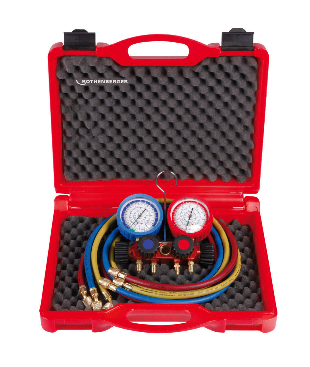 Rothenberger Kit gruppi manometrici a 4 vie, per R22-R407C - 170601