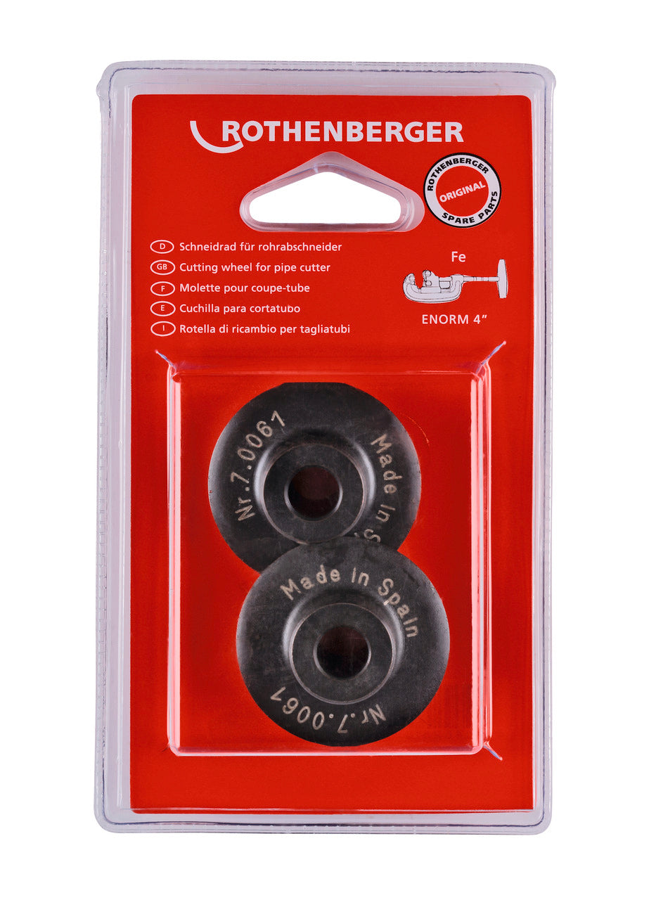 Rothenberger Rotella per ENORM 4', 2 pz - 070061D