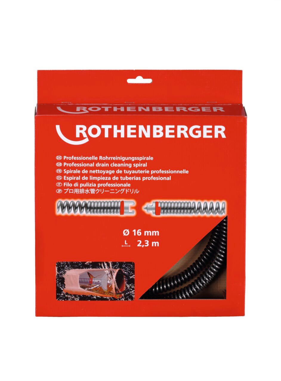 Rothenberger Spirale SMK, 16 mm x 2,3 m - 72433