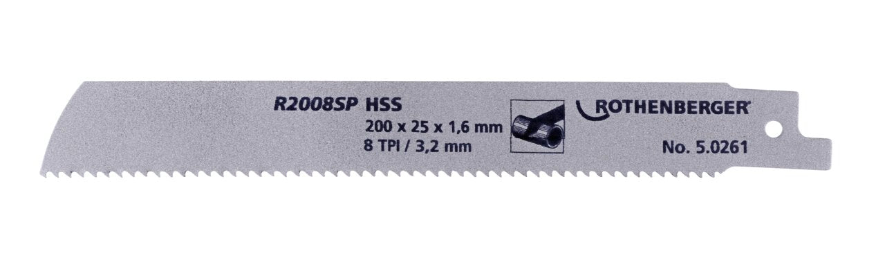 Rothenberger Lama per ROTIGER HSS, 200x25x1,6 mm - 50261