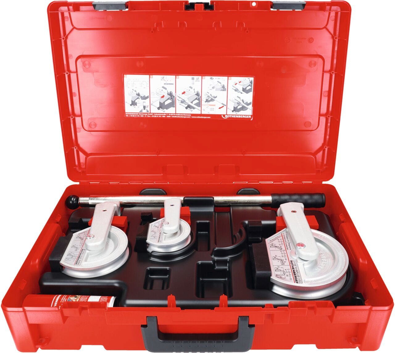 Rothenberger ROBEND H+W Plus, 8mm/5/16', con impugnatura - 24508