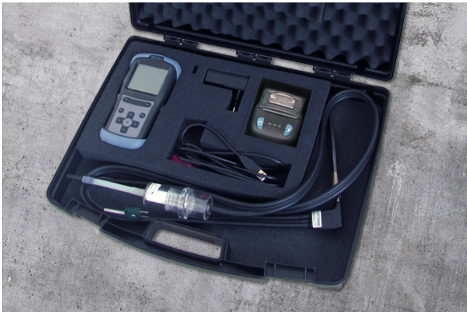 Analyseur de gaz de combustion à 2 cellules Seitron Chemist 100 BE GREEN