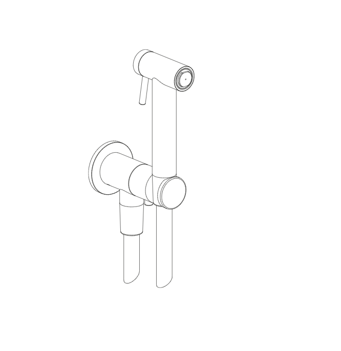 Tubico Set wc inox 316L rame con idroscopino Made in Italy T34061C
