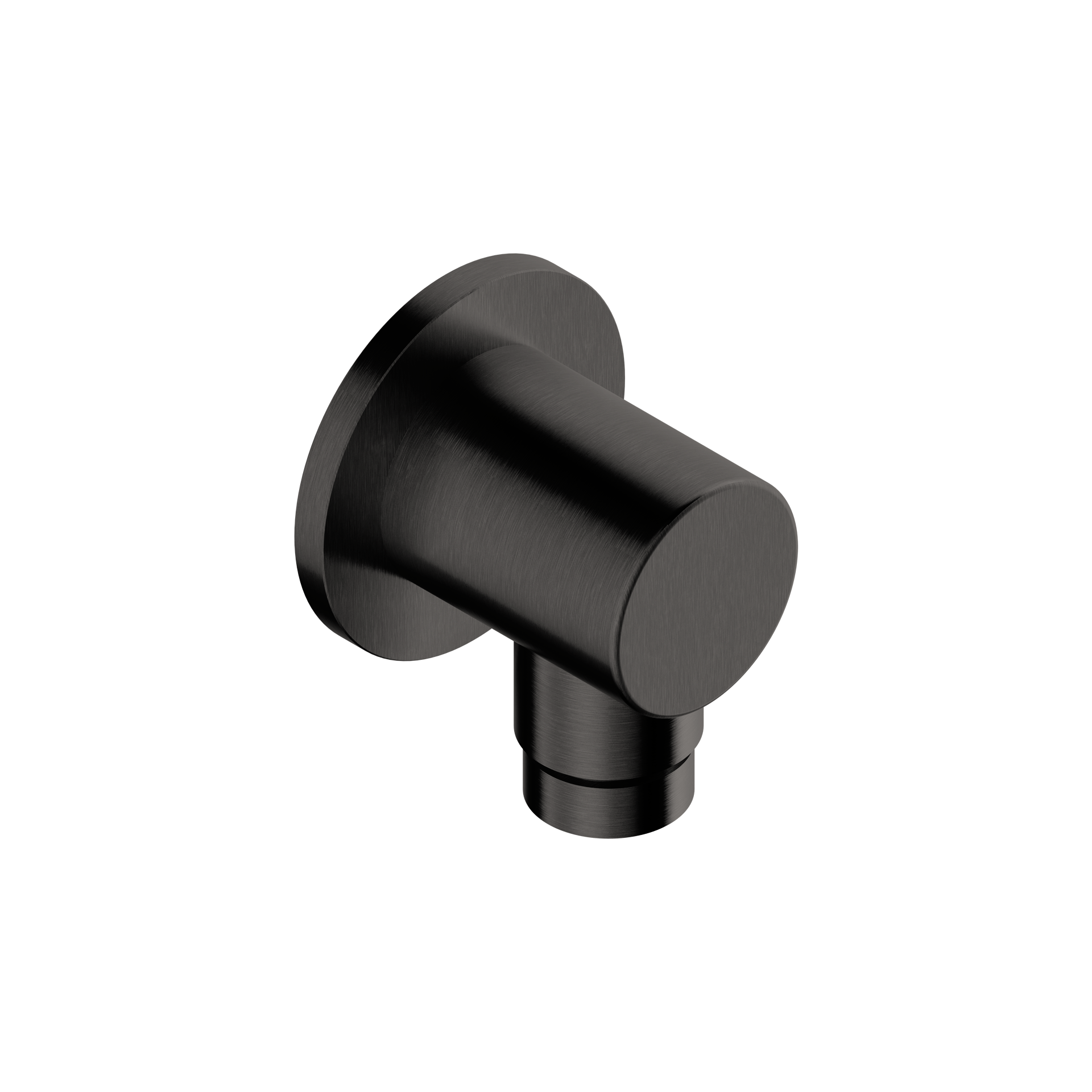 Tubico Tevere presa acqua in acciaio inox 316L nero in Italy T34068B