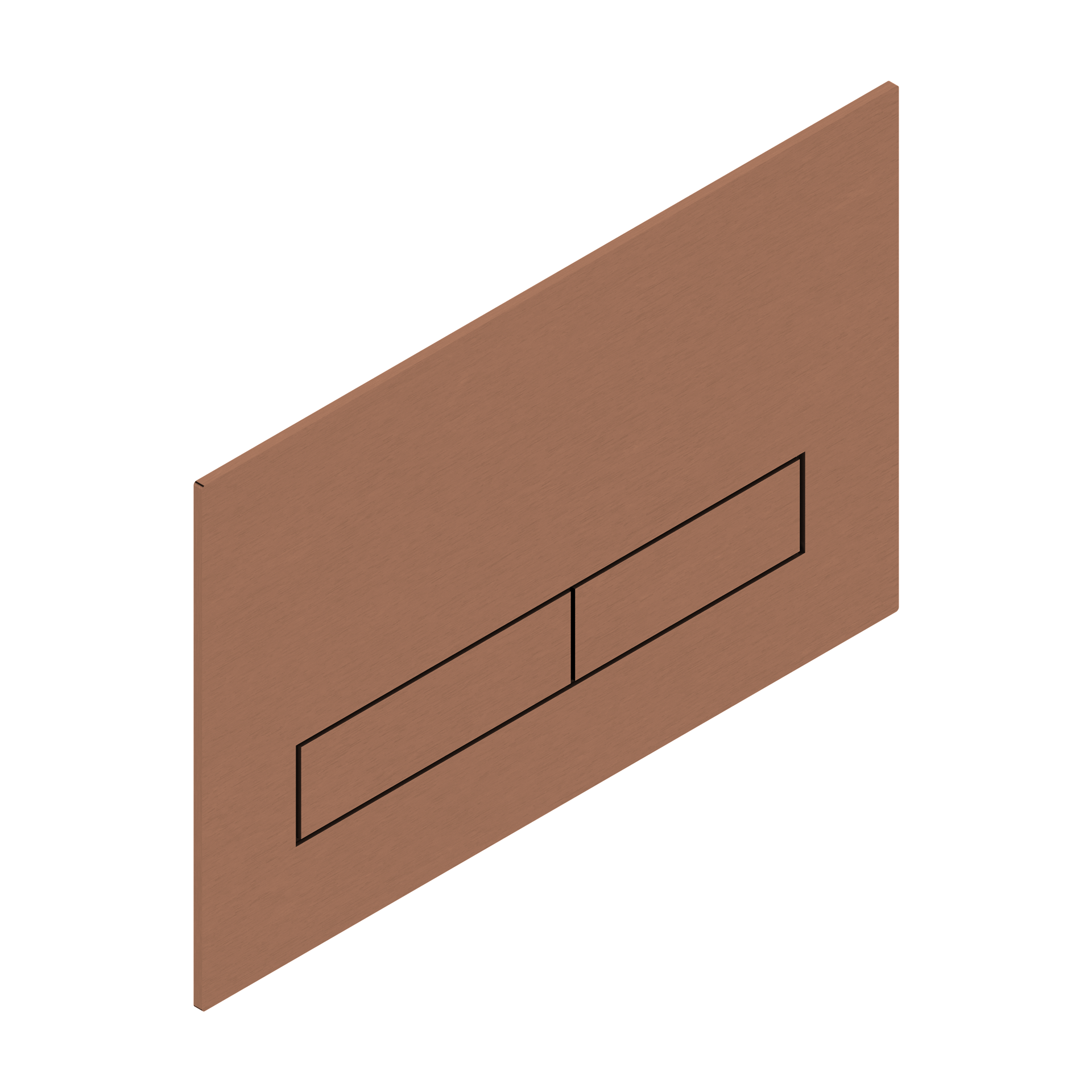 Tubico placca di comando in acciaio inox 304L rame Made in Italy T34100C
