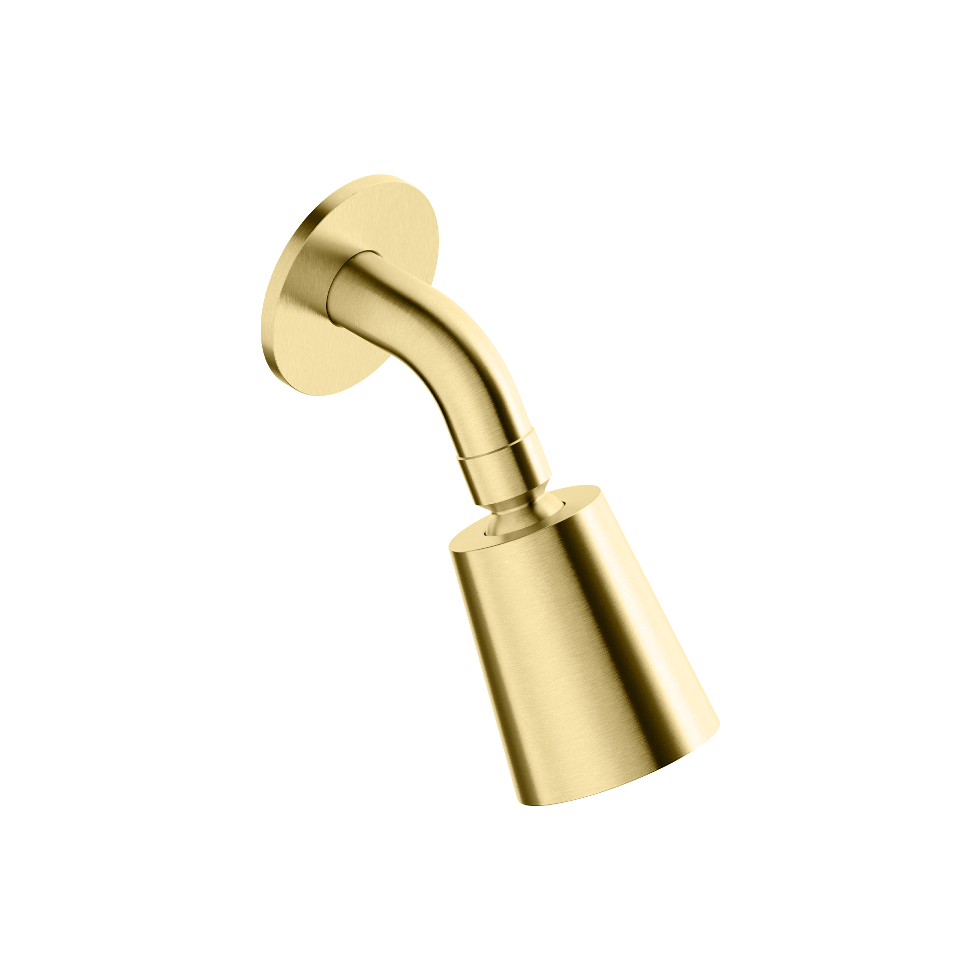 Tubico Flows soffione doccia da design in acciaio inox 316L oro Made in Italy T34390G