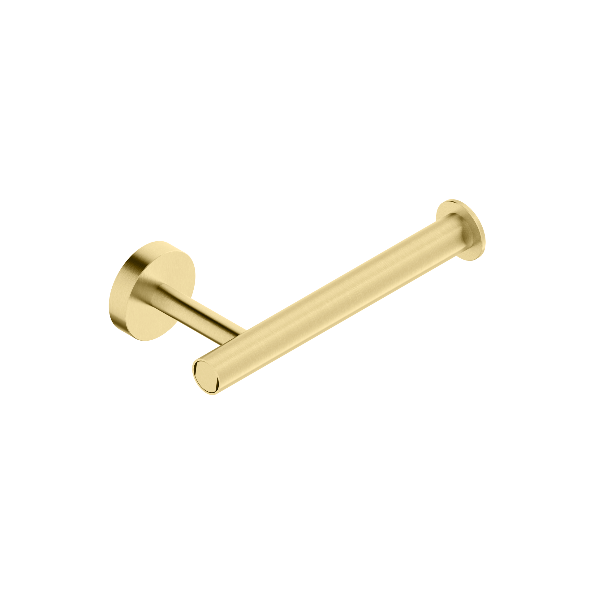 Tubico Tevere porta rotolo a parete in acciaio inox 316L oro Made in Italy T35011G