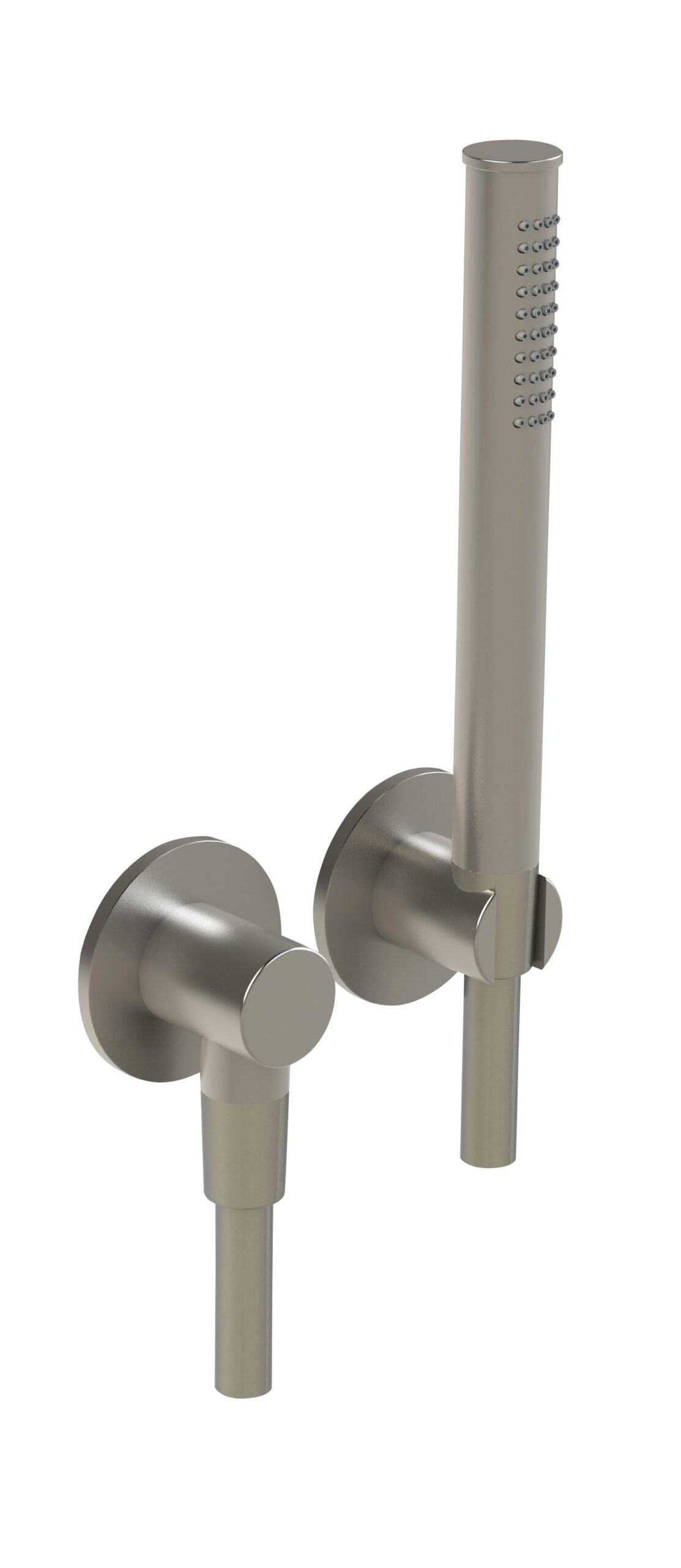 Tubico Volga set doccia in acciaio inox 316L nero Made in Italy T84055B