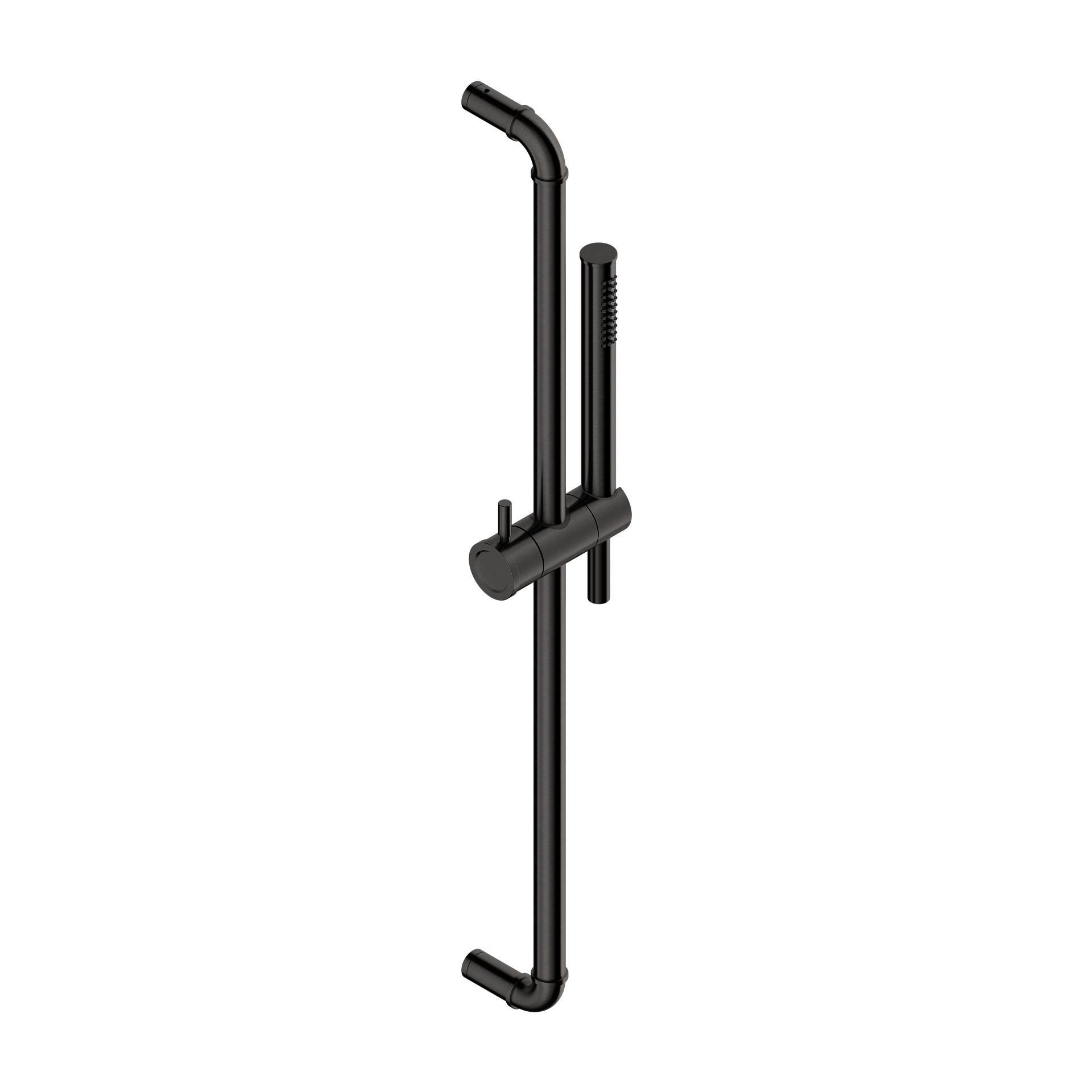 Tubico Volga asta saliscendi in acciaio inox 316L nero Made in Italy T84071B