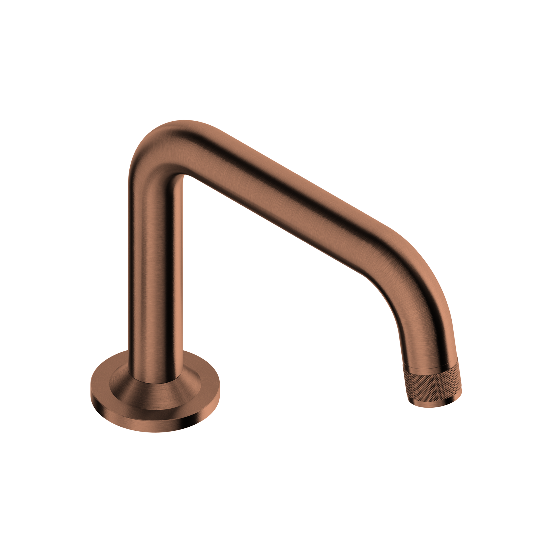 Tubico Volga bocca di erogazione da piano in acciaio inox 316L rame Made in Italy T84181C