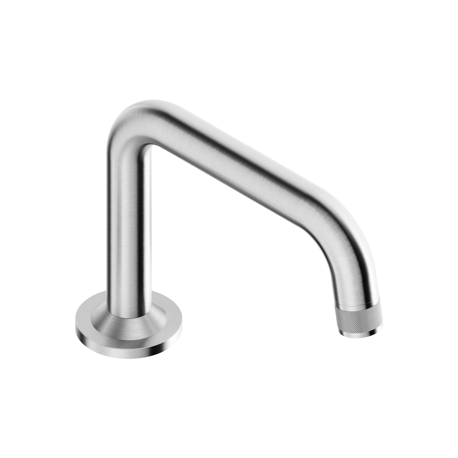 Tubico Volga bocca di erogazione da piano in acciaio inox 316L satinato Made in Italy T84181S