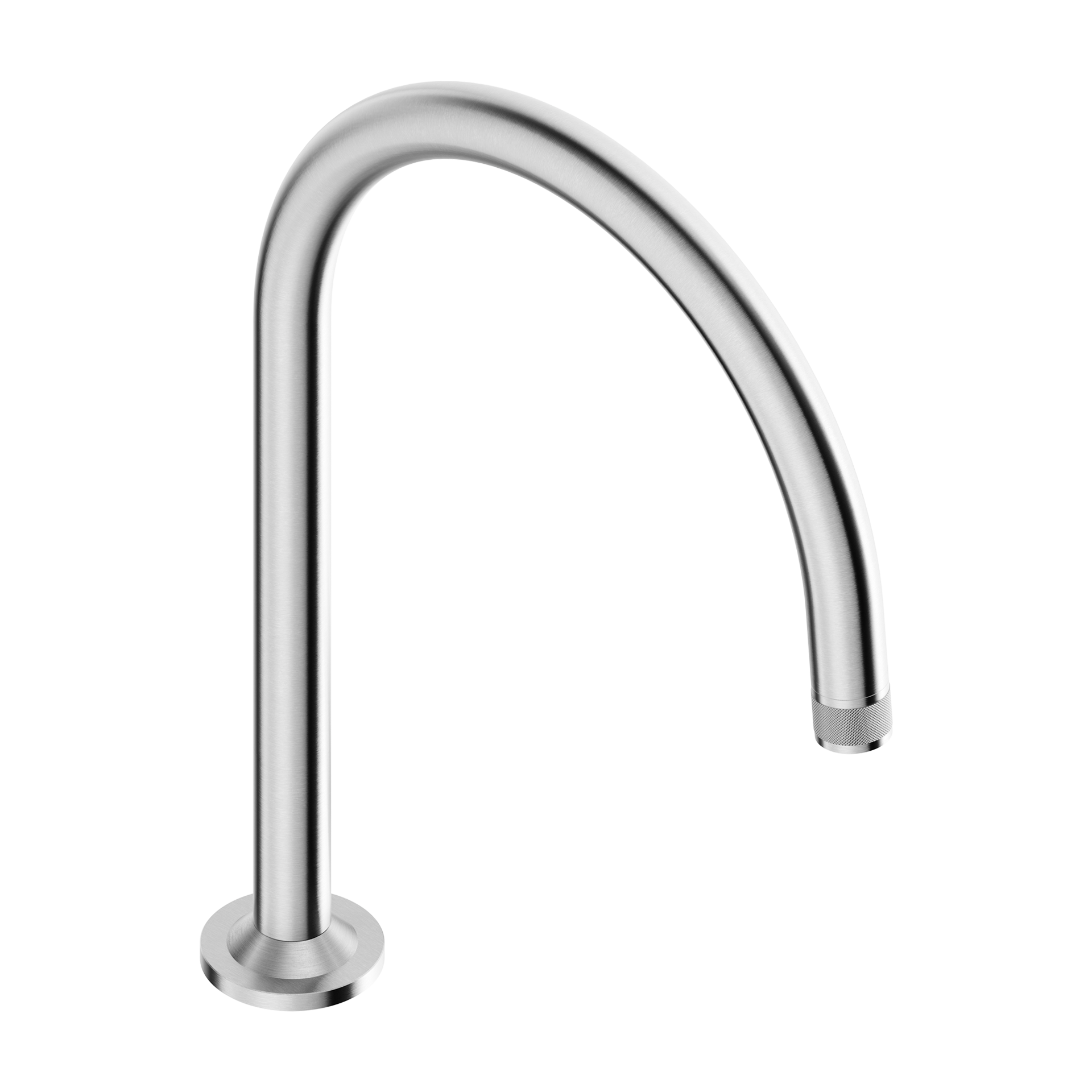 Tubico Volga bocca di erogazione ad arco in acciaio inox 316L satinato Made in Italy T84190S