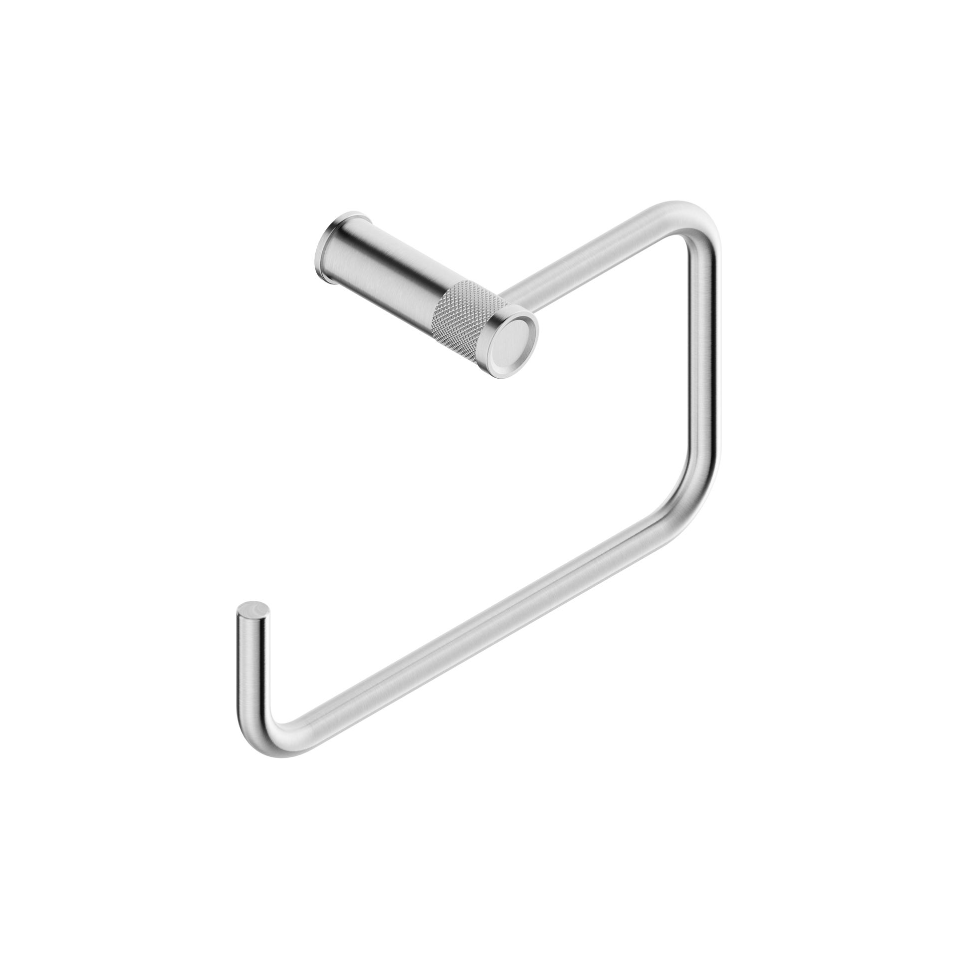 Tubico Volga porta salvietta ad anello in acciaio inox 316L satinato Made in Italy T85008S