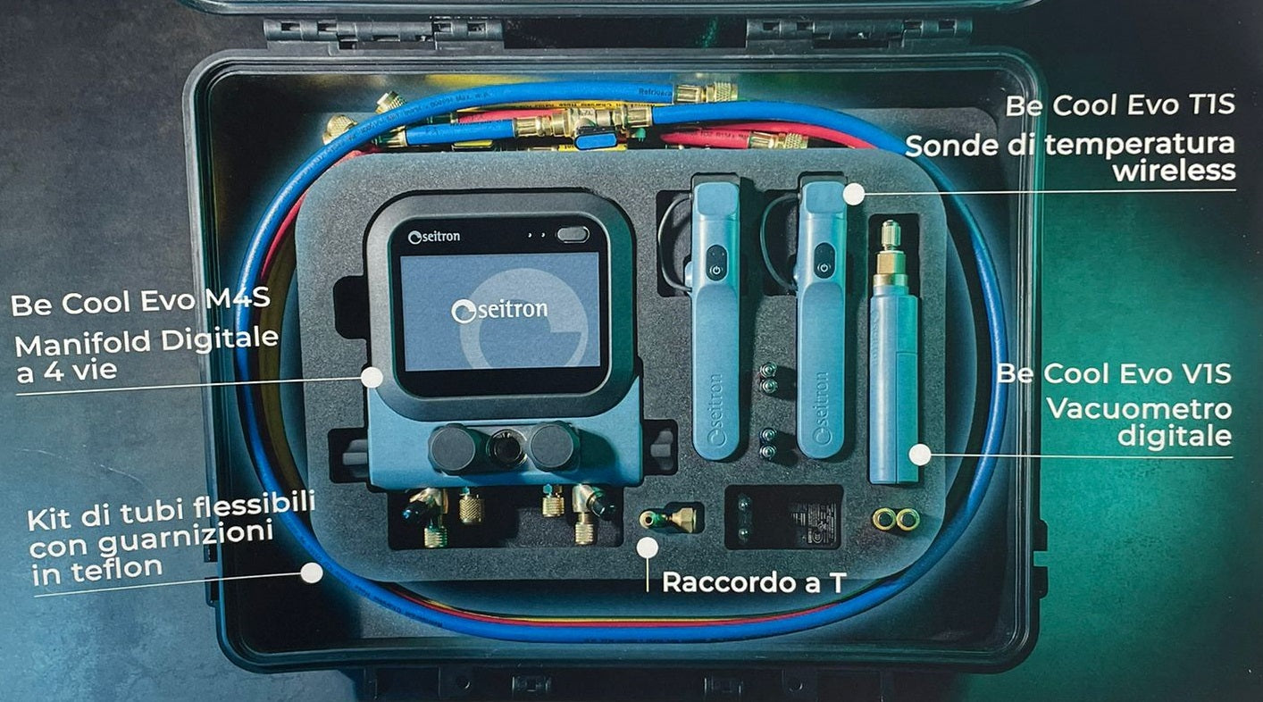 Seitron BE COOL EVO Digital Manifold Smart Kit