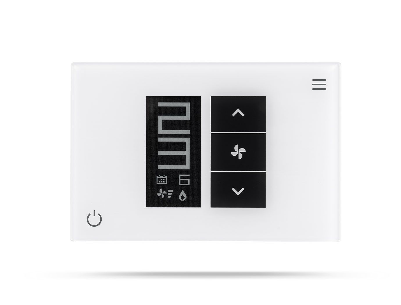 Seitron Smart Diamond Cronotermostato Wi-Fi per fan coil GFW01XZ