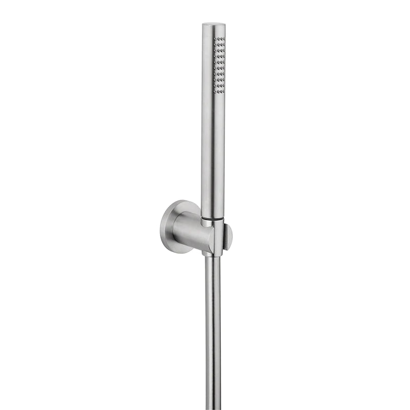 Tubico Tevere set doccia con presa acqua in acciaio inox 316L rame Made in Italy T34055C