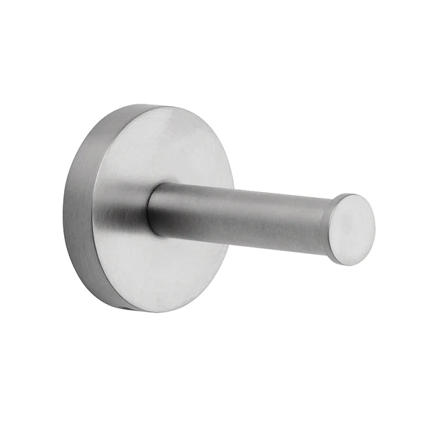 Tubico Tevere appendiabiti lungo 6 cm in acciaio inox 316L nero Made in Italy T35019B
