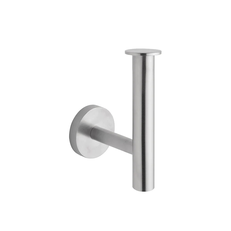 Tubico Tevere porta rotolo verticale in acciaio inox 316L oro Made in Italy T35025G