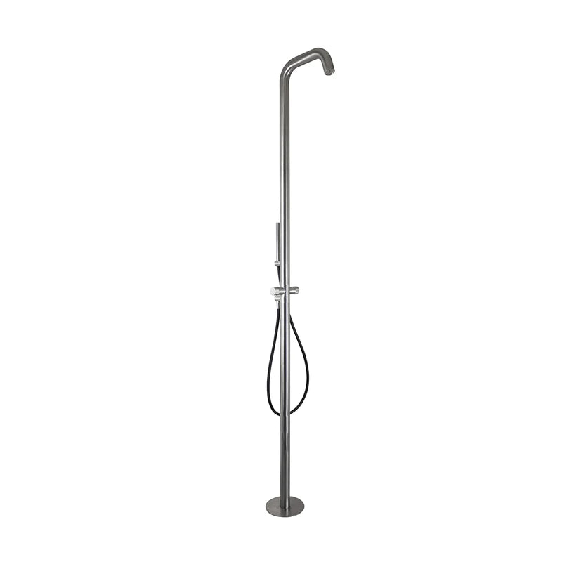 Tubico Flows colonna doccia da pavimento in acciaio inox 316L oro Made in Italy T86502G