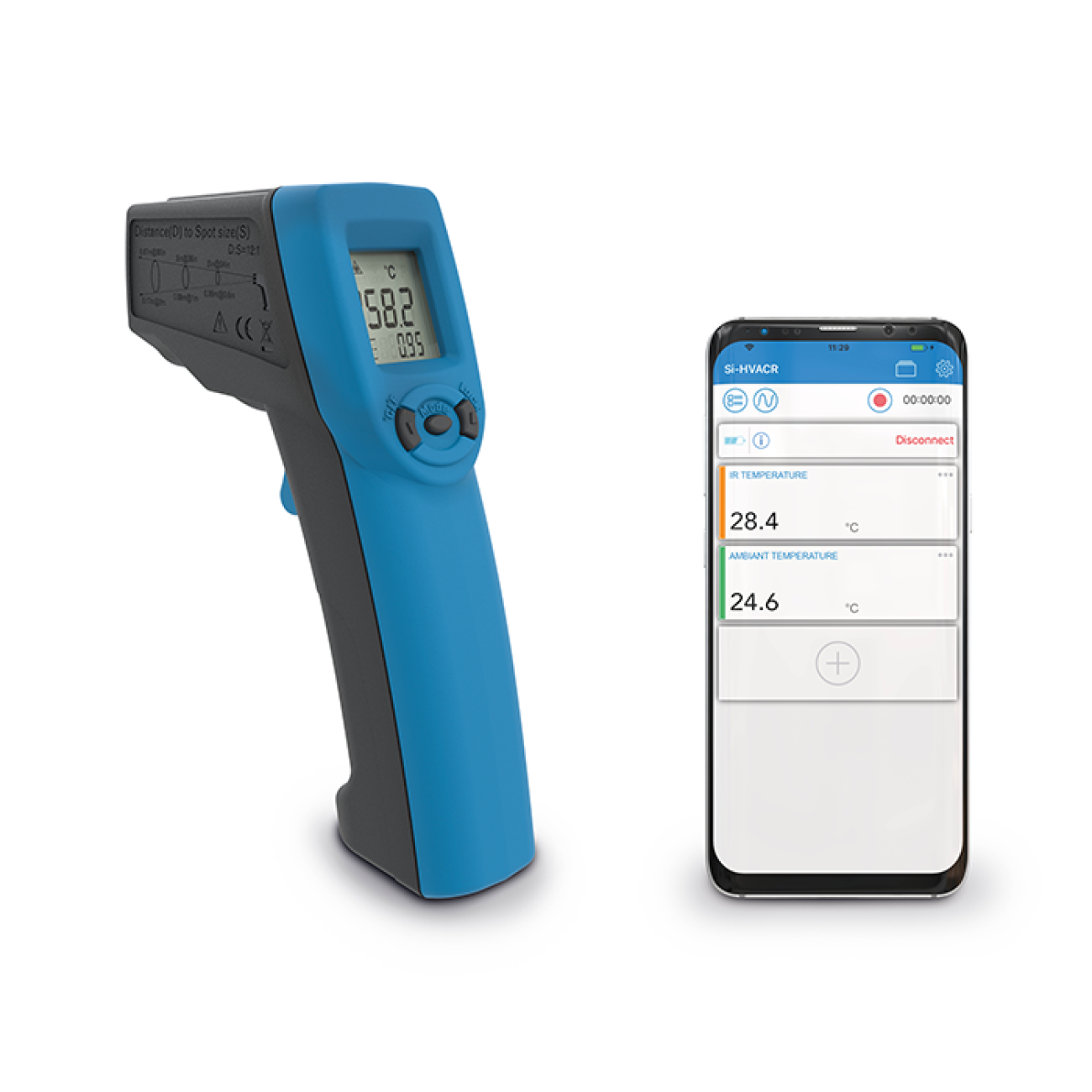 Thermomètre infrarouge Sauermann Si-TI3 SITI3