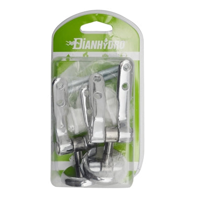 PAIRE DE SUPPORTS EN ALLIAGE POUR SIÈGES EN BOIS BLISTER