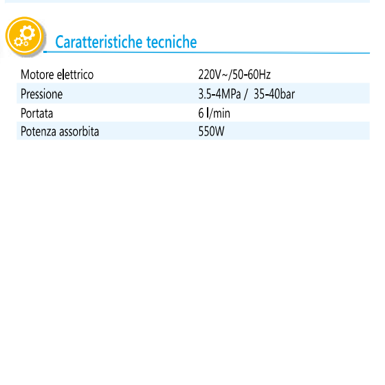 Wigam HP-COIL-PUMP idropulitrice ad alta pressione per unità esterne 13005069