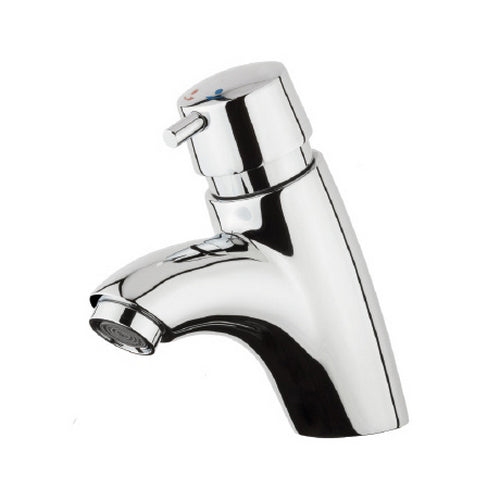 MISCELATORE LAVABO TEMPORIZZATO COASSIALE CON REGOLAZIONE TEMPO