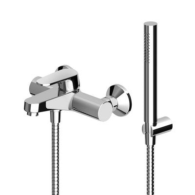 MITIGEUR BAIN-DOUCHE EXTERNE MONOCOMMANDE AVEC ACCESSOIRES SÉRIE SUN