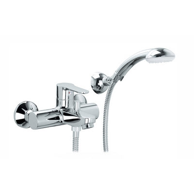 MISCELATORE MONOC. VASCA CON SUPPORTO A SNODO LINEA BLU