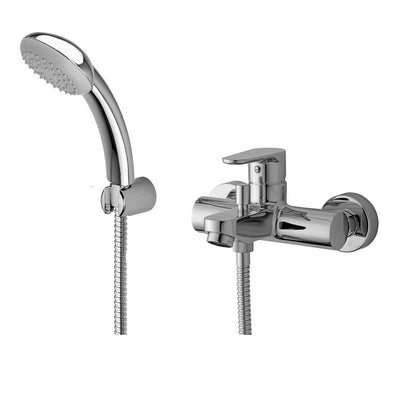 MISCELATORE MONOCOMANDO VASCA CON SUPPORTO LINEA GREEN