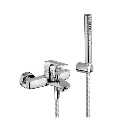 MISCELATORE MONOCOMANDO VASCA CON ACCESSORI SPARTACO