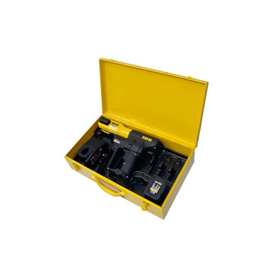 PRESSATRICE RADIALE A 360° CON BATTERIA