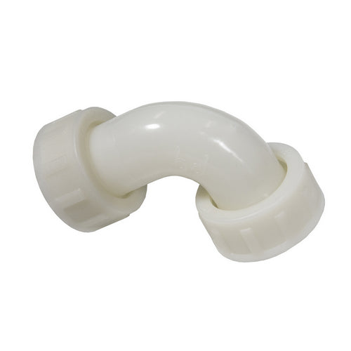 COUDE DEMI-RACCORD ET COURBE 90° FF EN PA