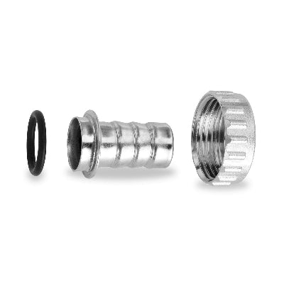 RACCORDO PORTAGOMMA COMPLETO NICHELATO
