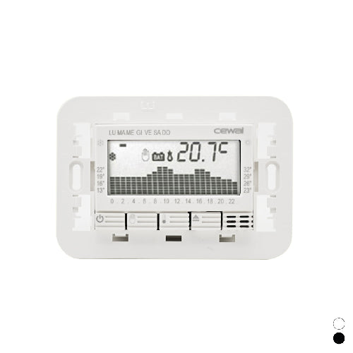 cronotermostato incasso programmabile seitron