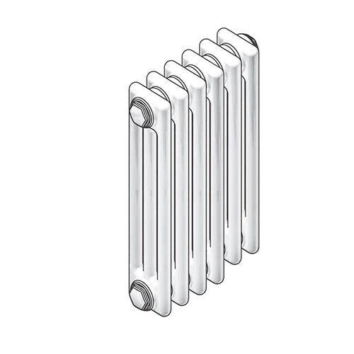 RADIATORE TUBOLARE IN ACCIAIO 3 COLONNE ZEHNDER CHARLESTON MOD. 3087