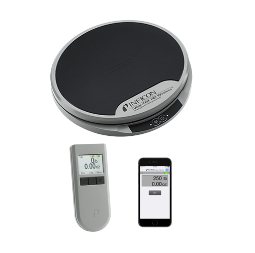 Inficon Wey-TEK HD Wireless – Bilancia – Con terminale di comando opzionale 719-203-G1