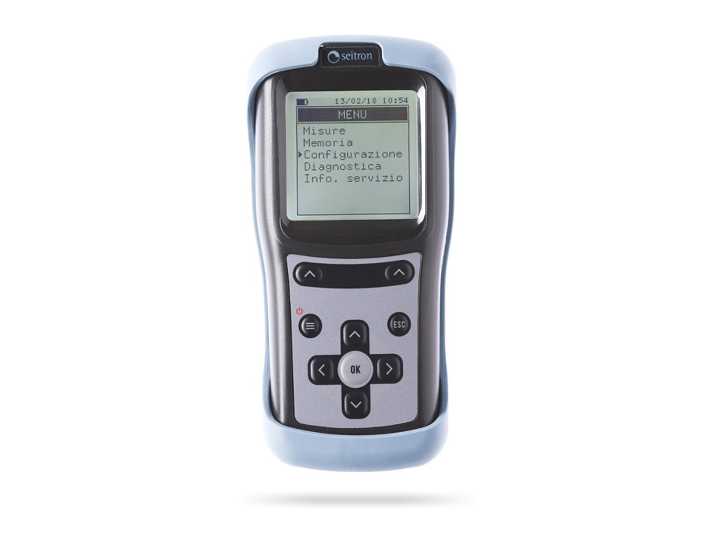 Analyseur de gaz de combustion à 2 cellules Seitron Chemist 102 BE GREEN