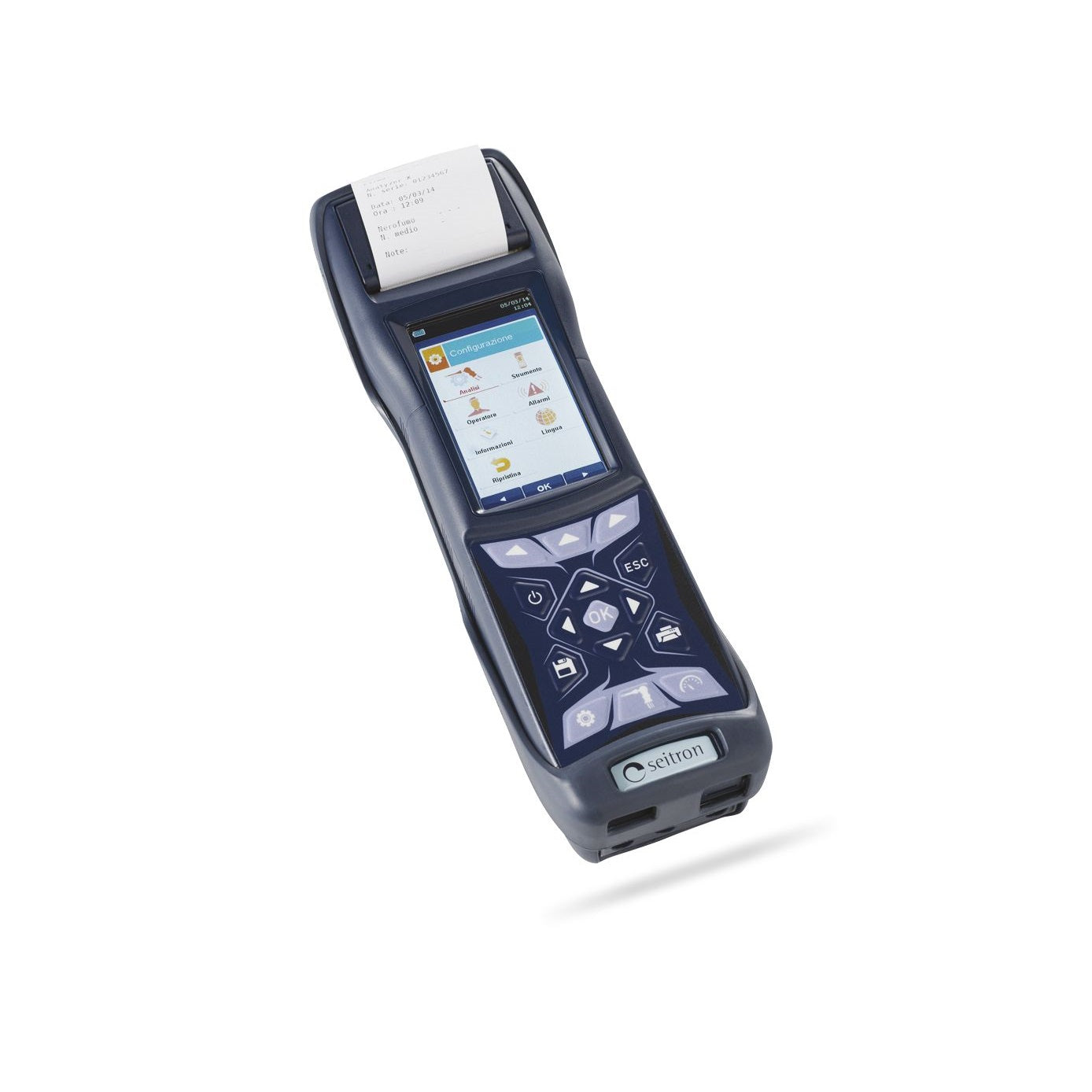 Analyseur de gaz de combustion Seitron Chemist 600 X jusqu'à 6 cellules modulaires