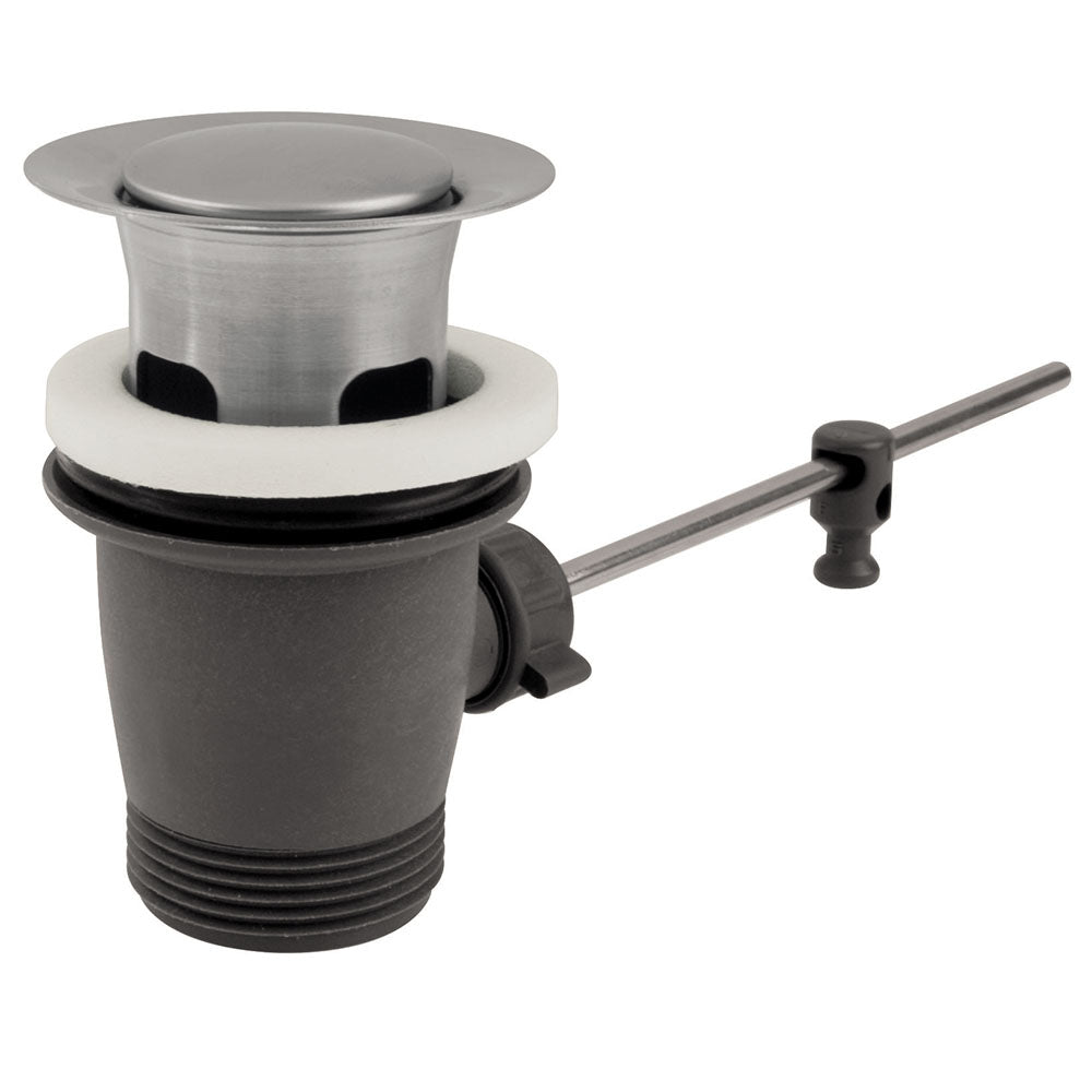 Tubico Piletta da 1”1/4 con scarico a salterello in acciaio inox Made in Italy T100523S