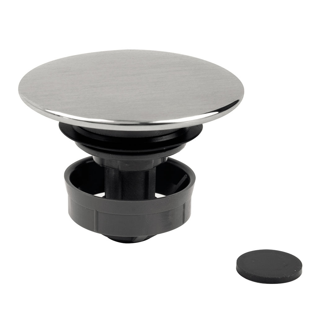 Tubico Kit universale per scarico automatico a pulsante in acciaio inox Made in Italy T100558S