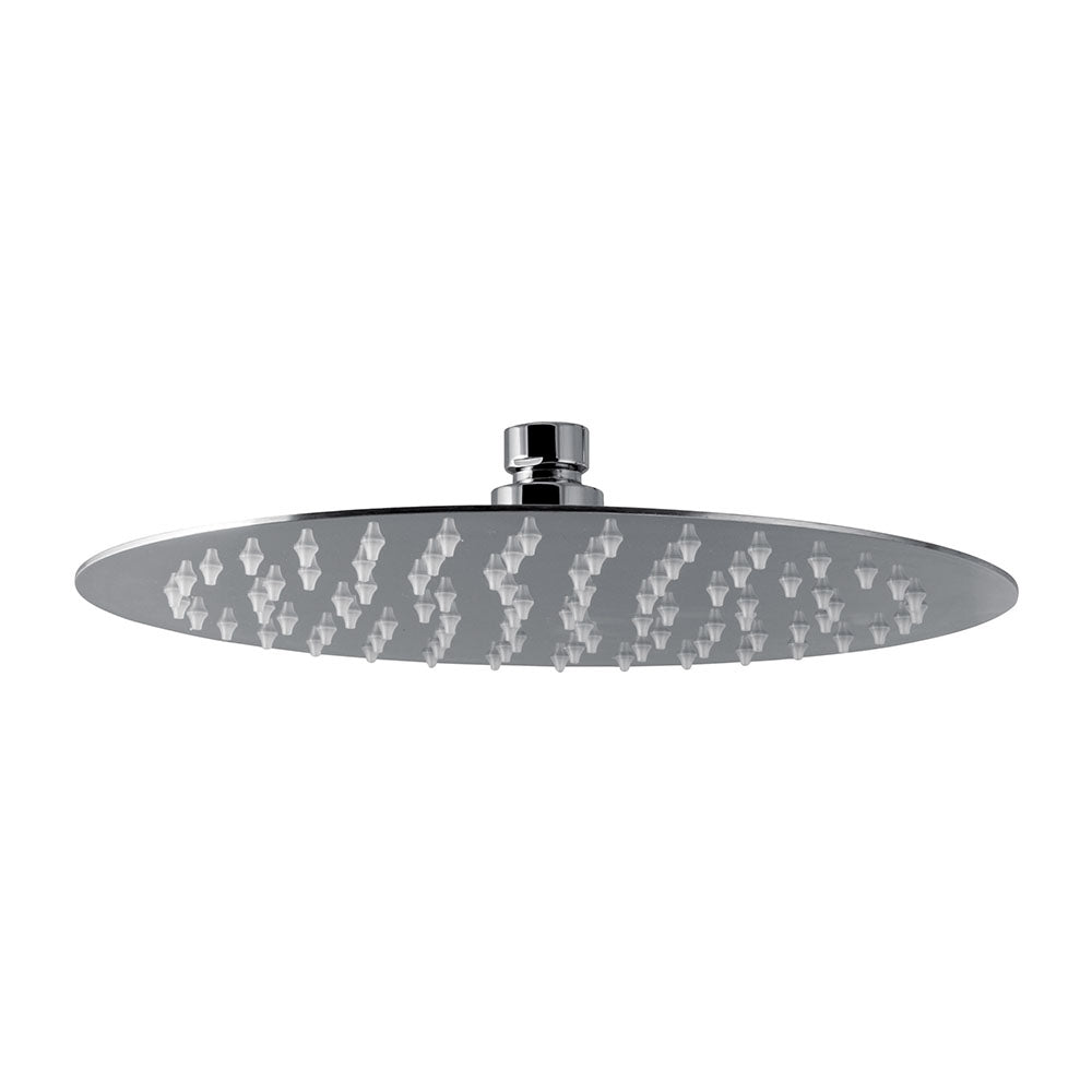 Tubico soffione ultraslim per doccia tondo da 25 cm in acciaio inox Made in Italy T11243S
